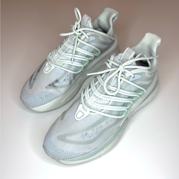 Adidas Women’s ALPHABOOST V1 SHOES Gray Sneakers Size- 9 - Picture 7 of 10